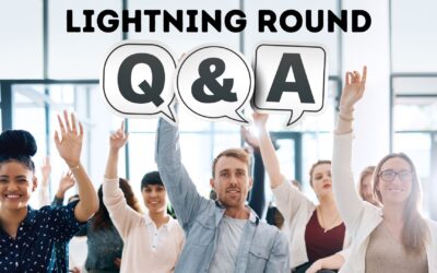 Q&A Lightning Round #7: Five Questions From Three Listeners Answered
